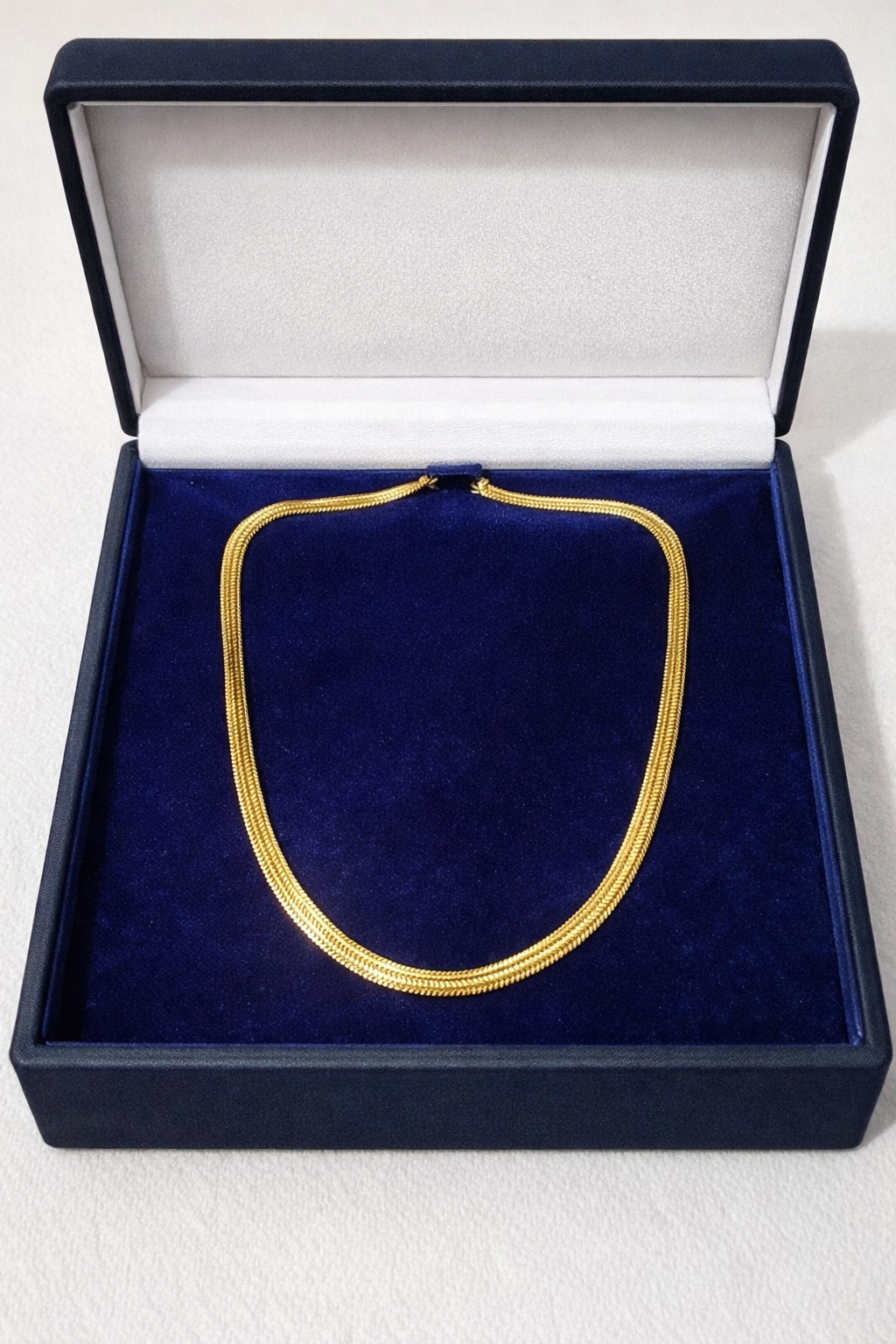 Gold plated Chain & Bracelet Combo Set